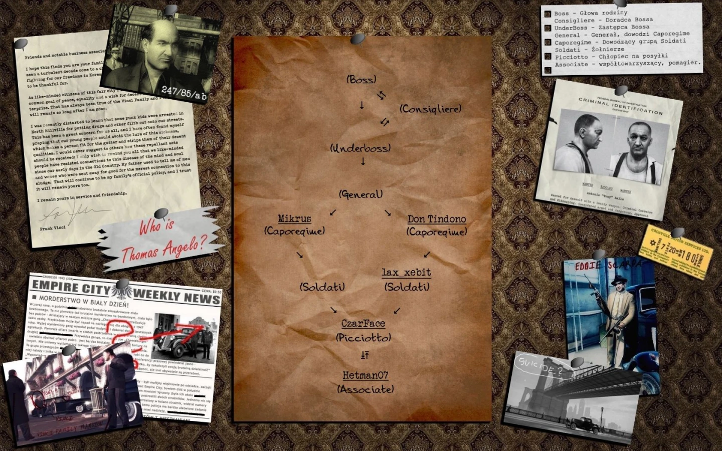 Mafia II - posiadłość Leo Galante (quiz)
