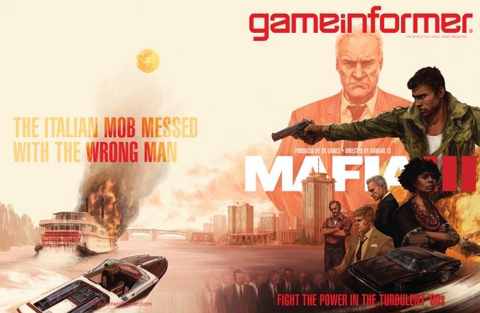 Okładka listopadowego Game Informera - Mafia III