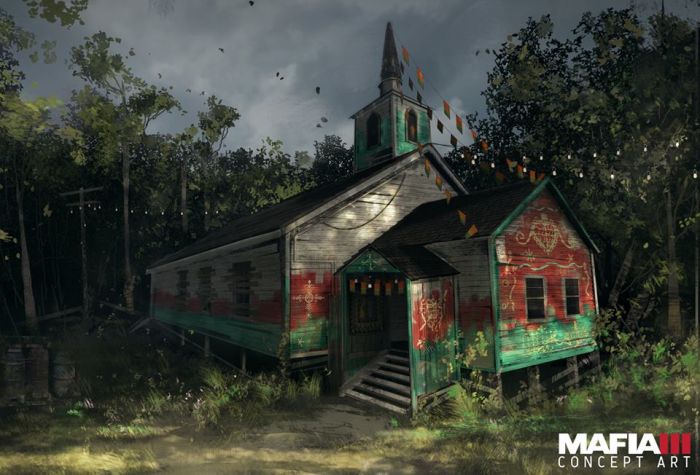 Mafia III - kościół