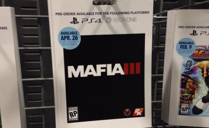 Karta pre-orderu Mafii III - Best Buy