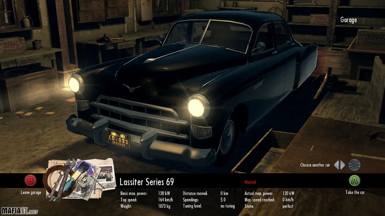 Mafia II - garaż