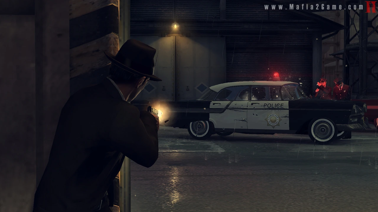 Mafia II - nocna strzelanina z policją