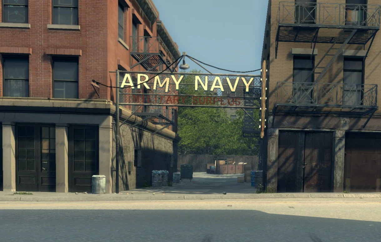 Sklep Harry'ego pod szyldem Army Navy