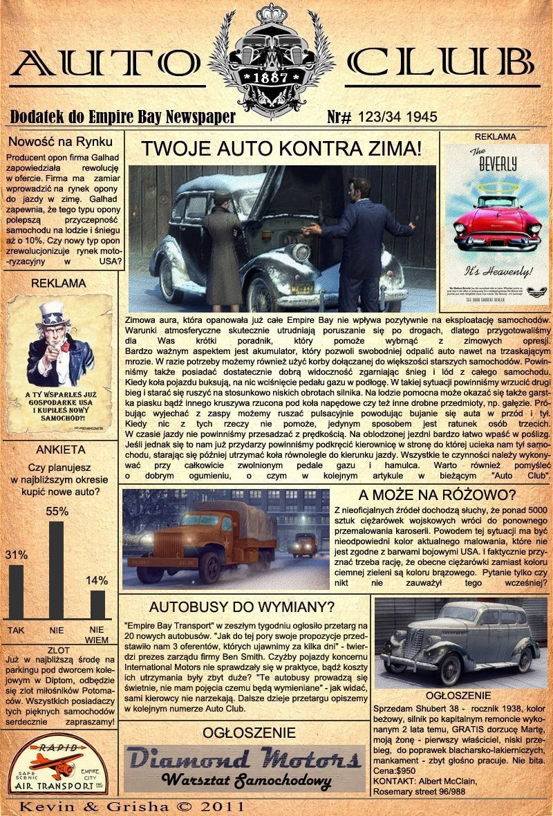 Auto Club #1 - gazetka motoryzacyjna