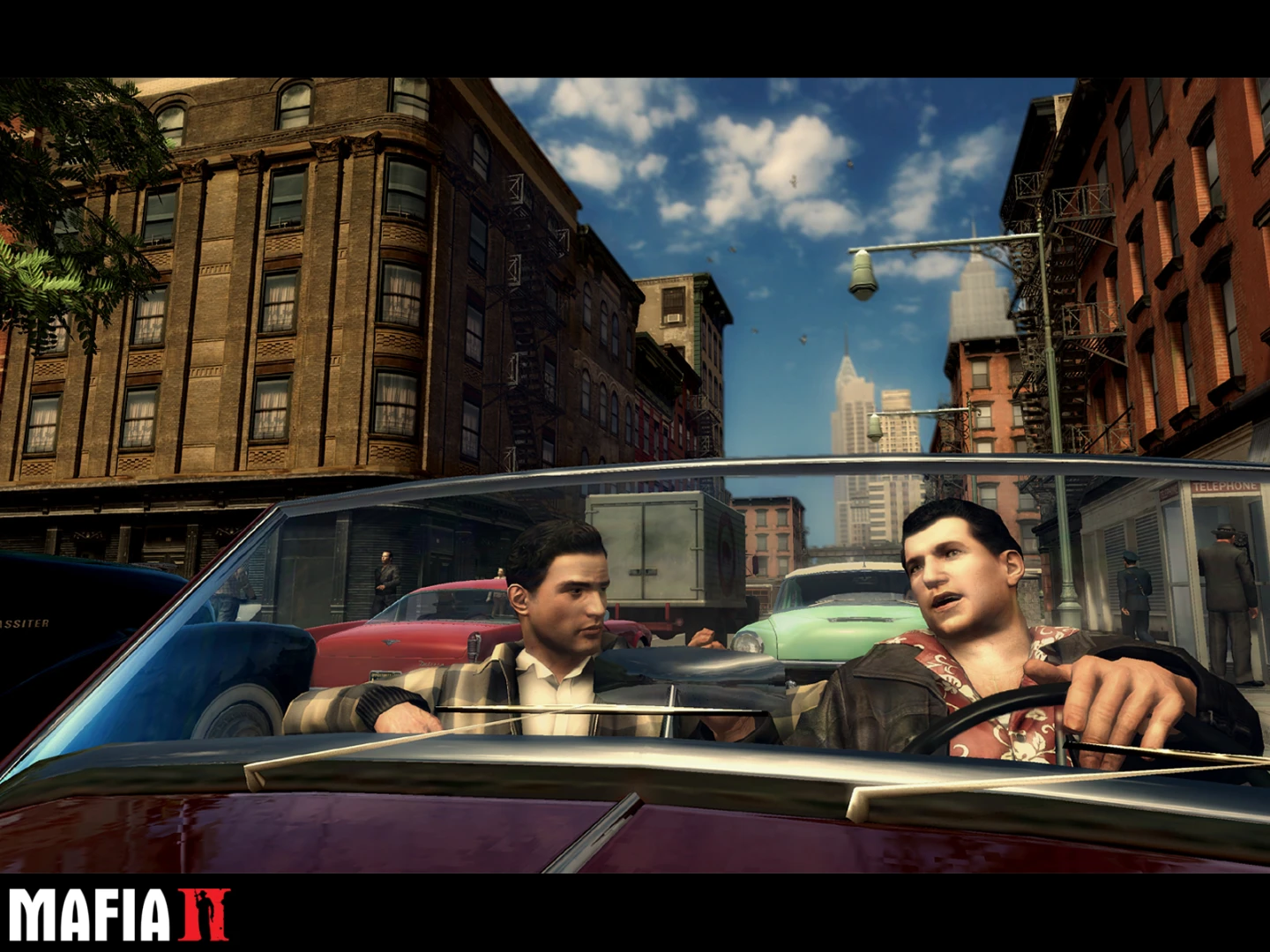 Mafia II - Vito i Joe w aucie