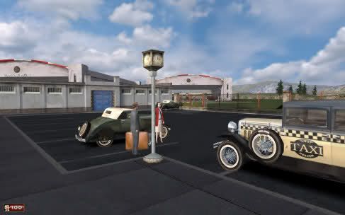 Parking przed terminalem