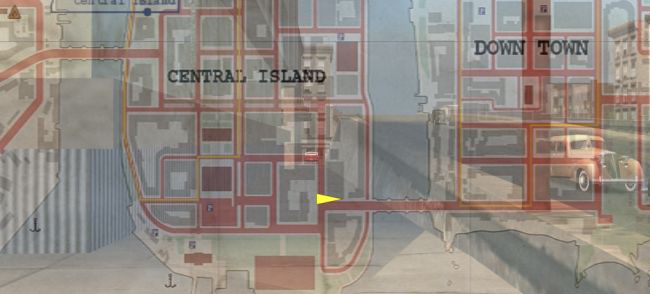 Mapa Lost Heaven - most East Marshall