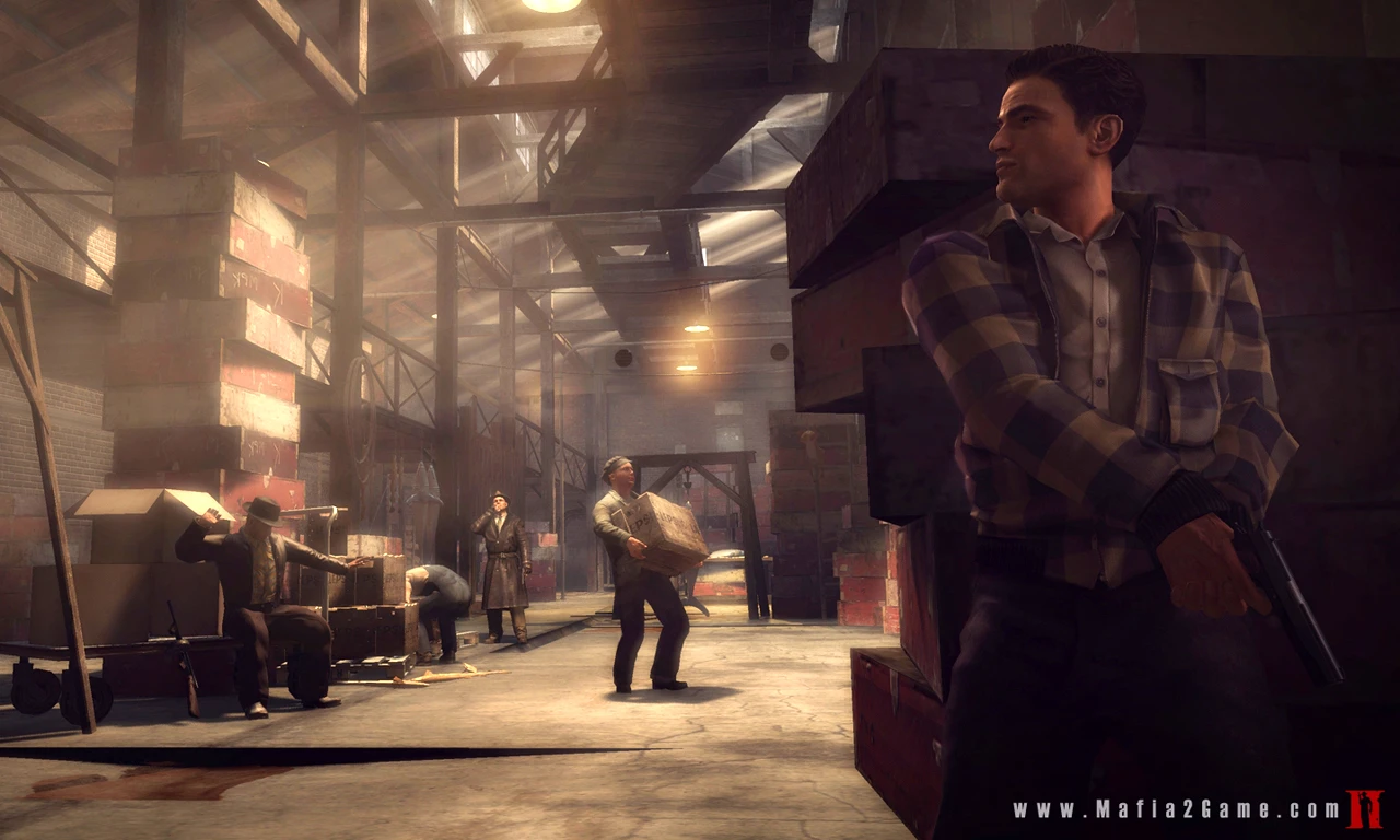 Mafia II - magazyn w Empire Bay