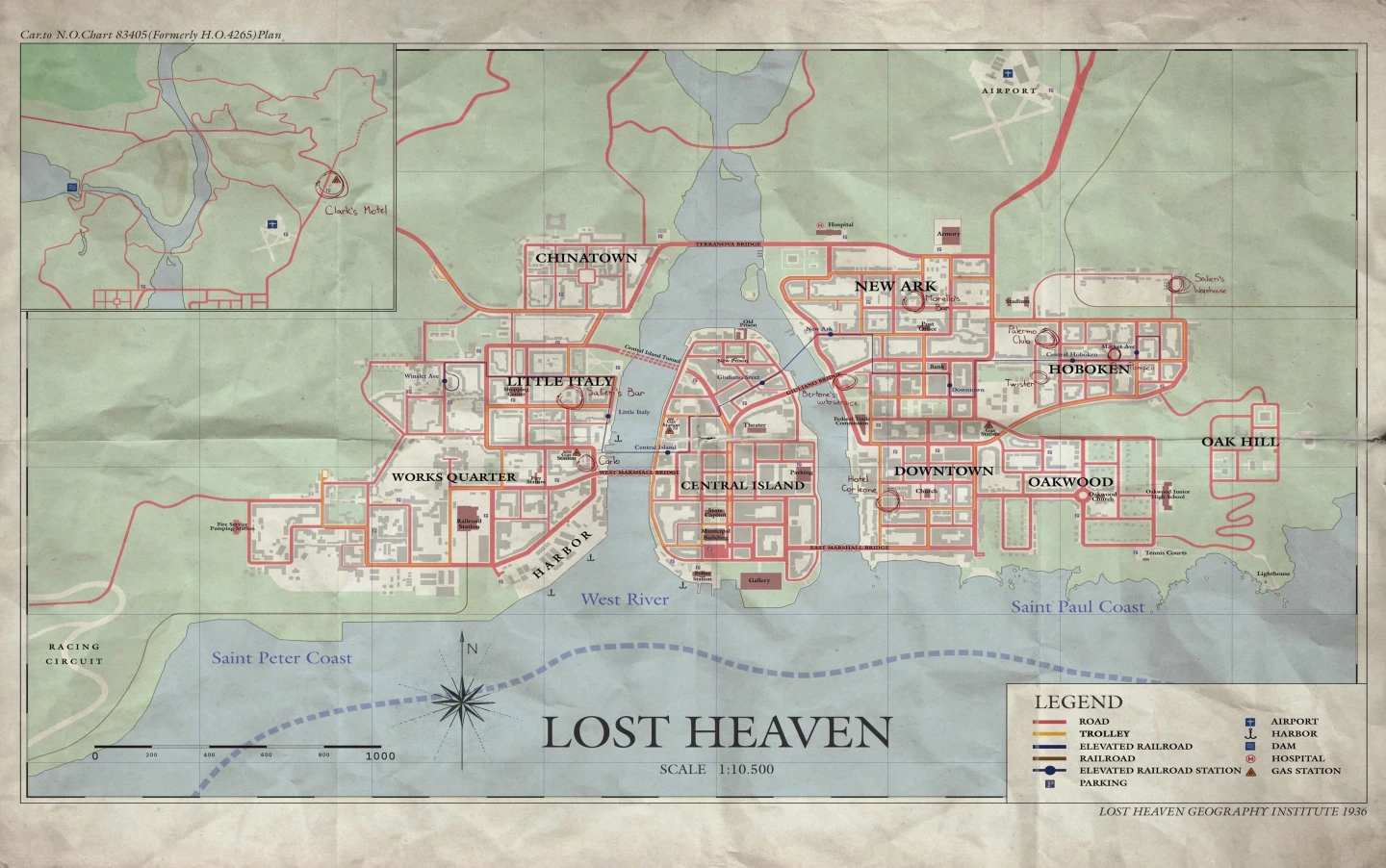 Mapa Lost Heaven