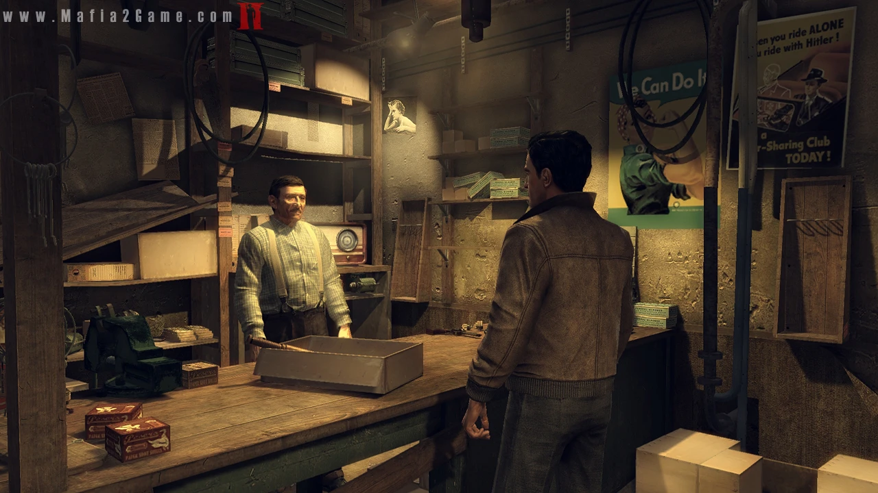 Mafia II - sklep sportowy