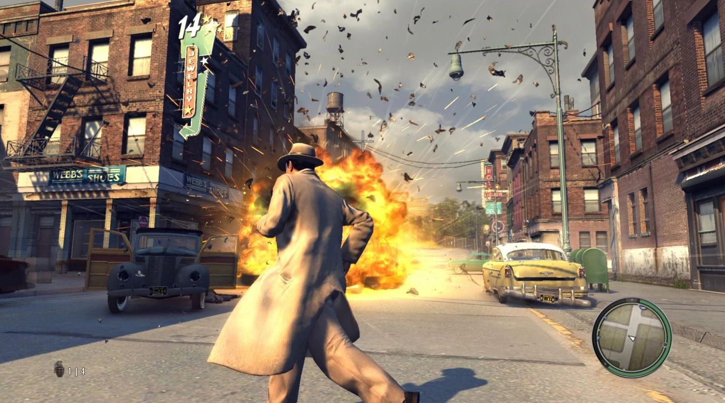 Mafia II - ulica Empire Bay