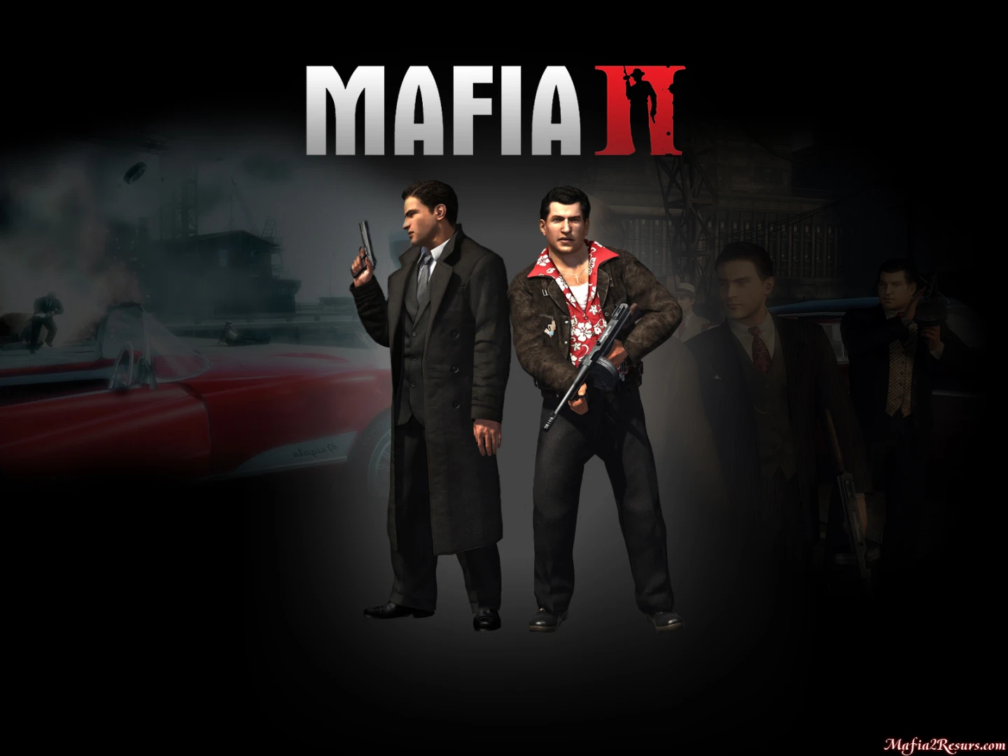 Mafia II - tapeta z renderów