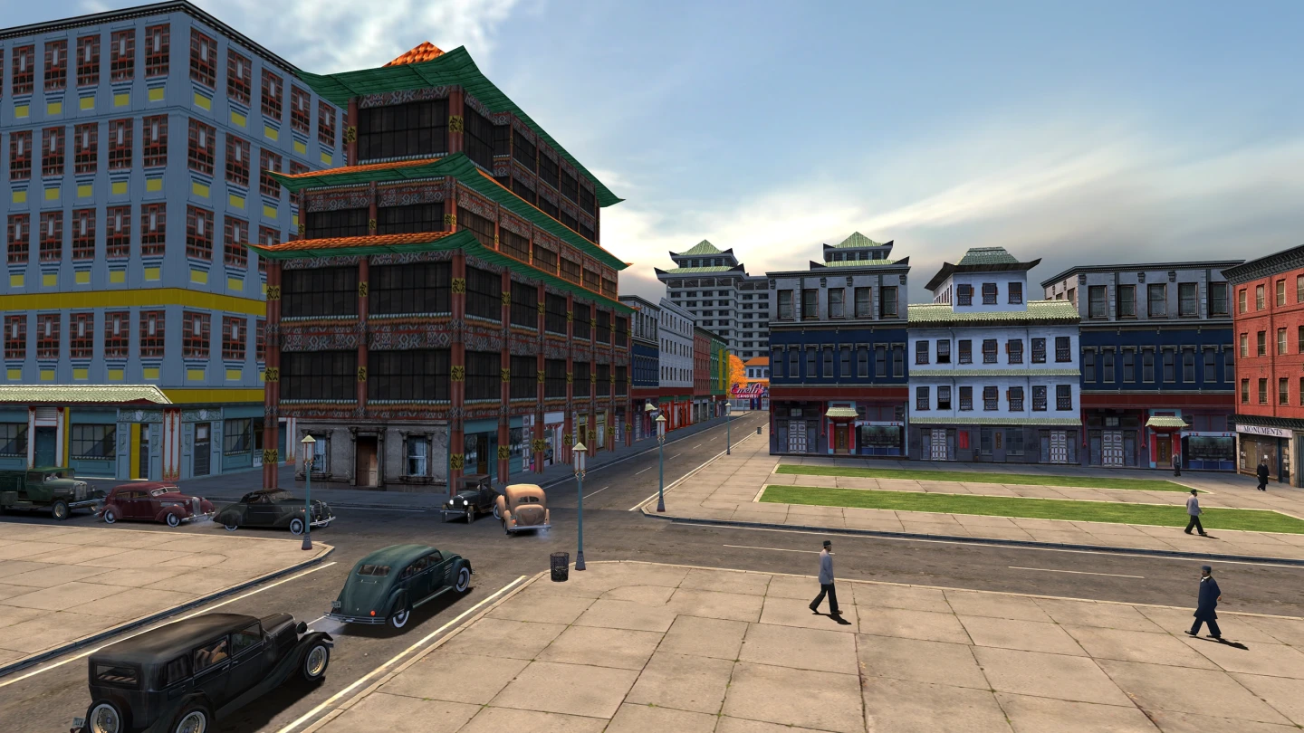 Jedna z uliczek Chinatown