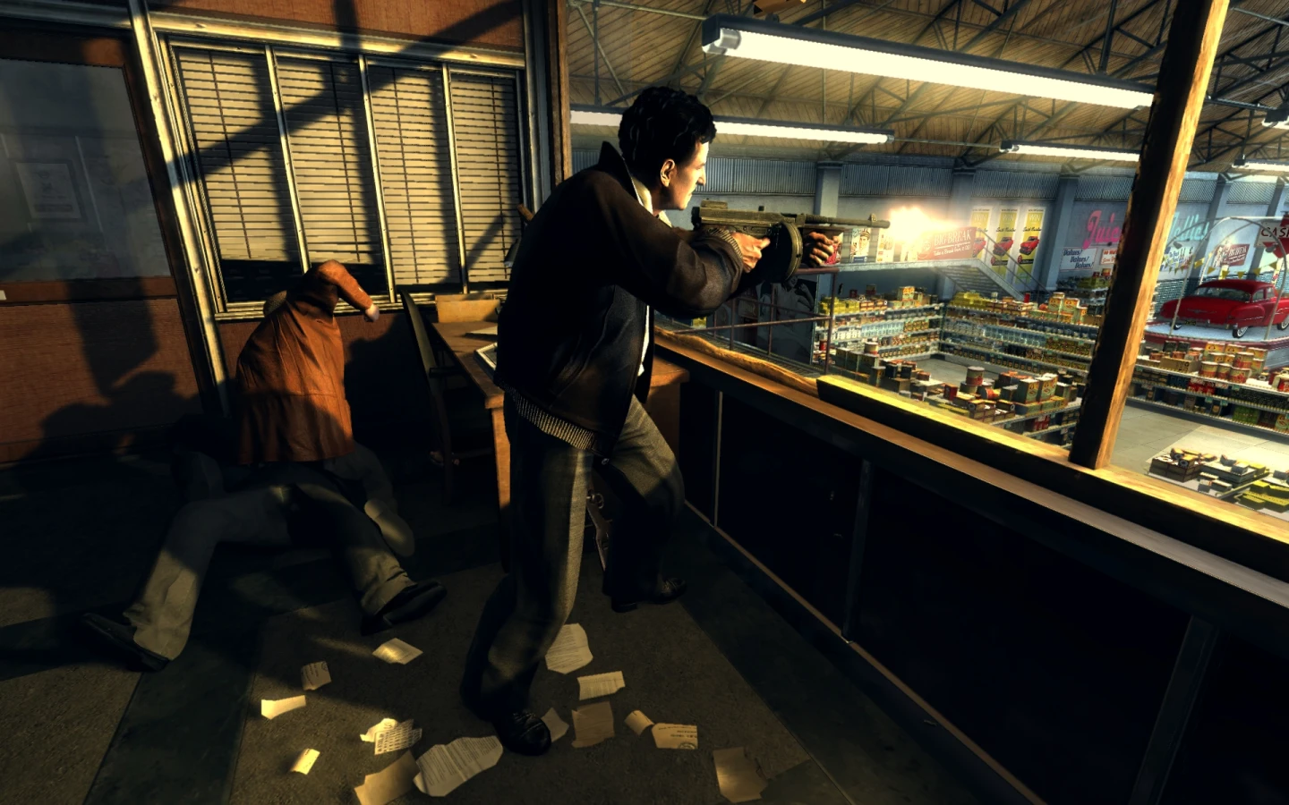 Mafia II: Joe's Adventures - strzelanina w supermarkecie