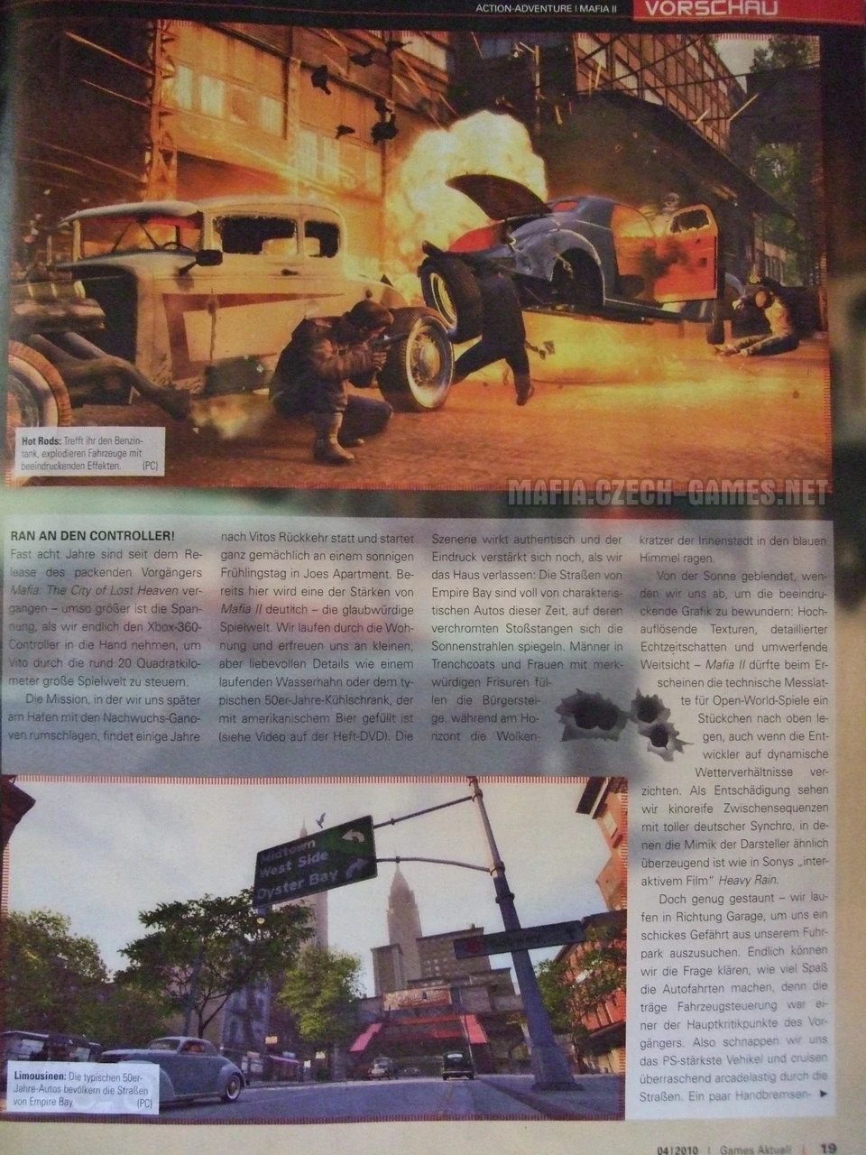 Mafia II - skan Games Aktuell