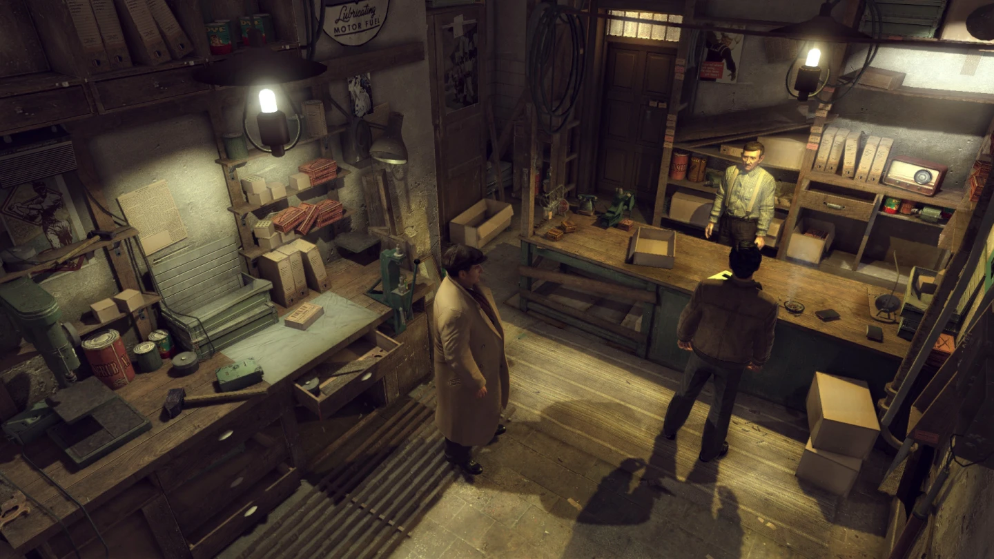 Mafia II - warsztat Giuseppe