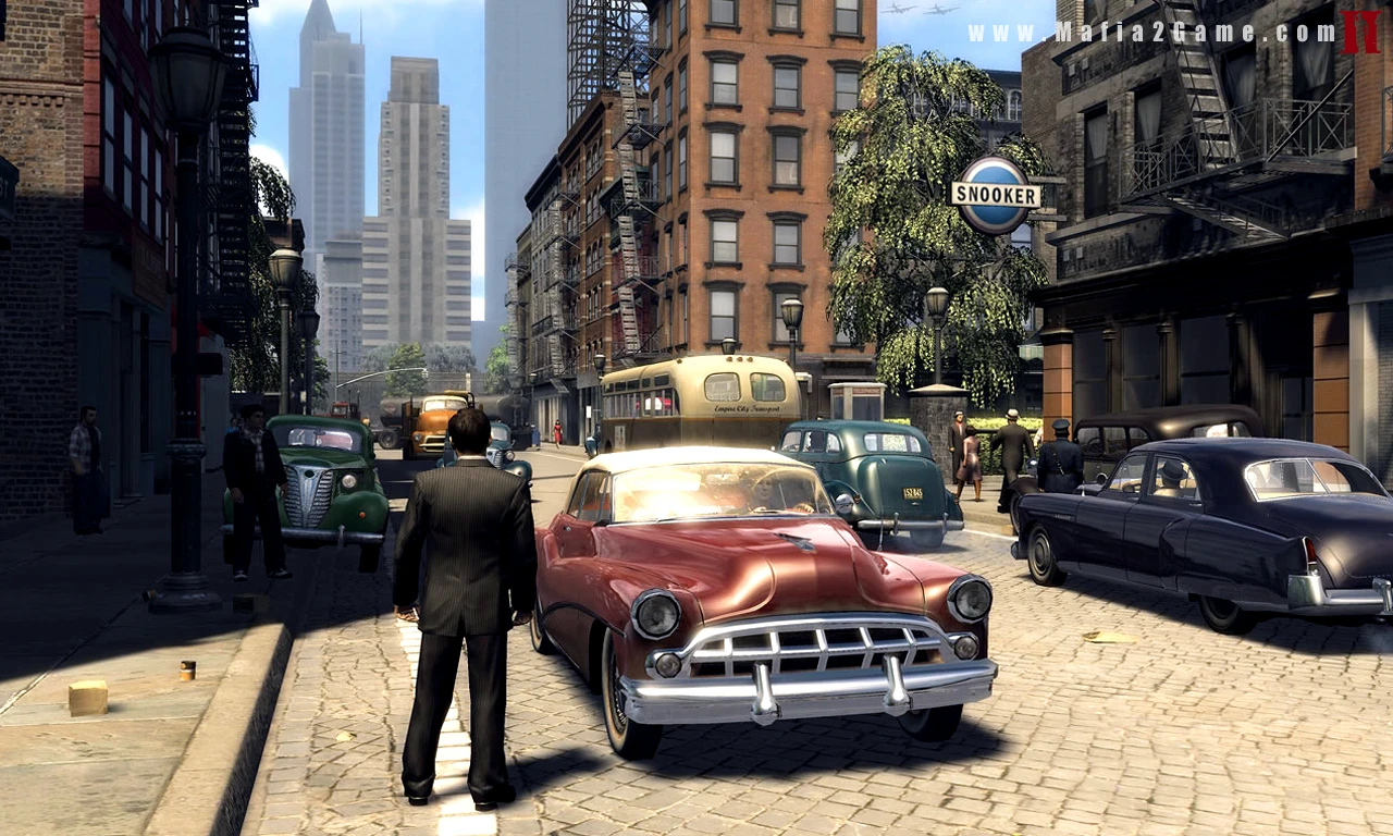 Mafia II - ulica Empire Bay