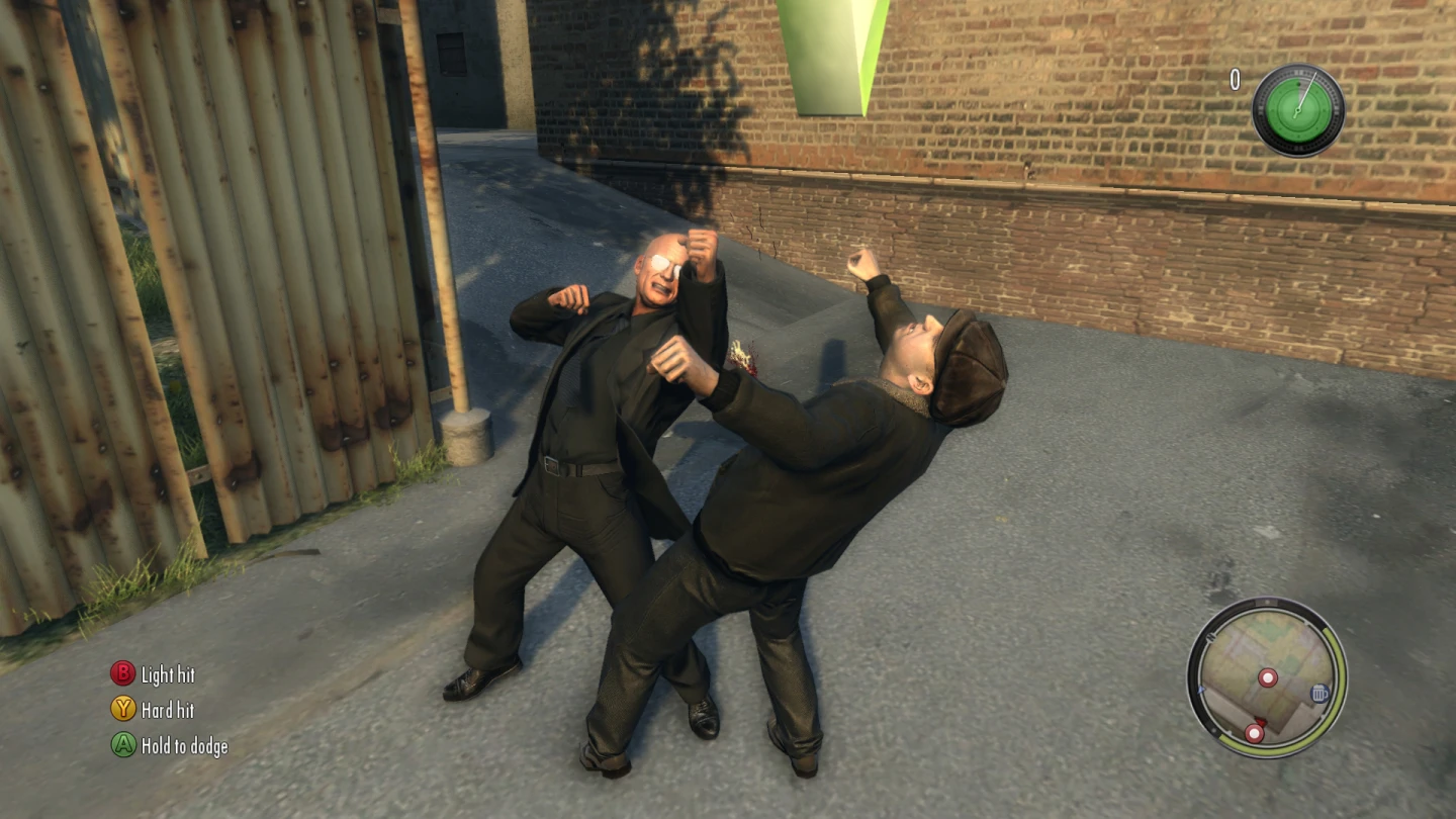 Mafia II: The Betrayal of Jimmy - bijatyka z licznikiem combo