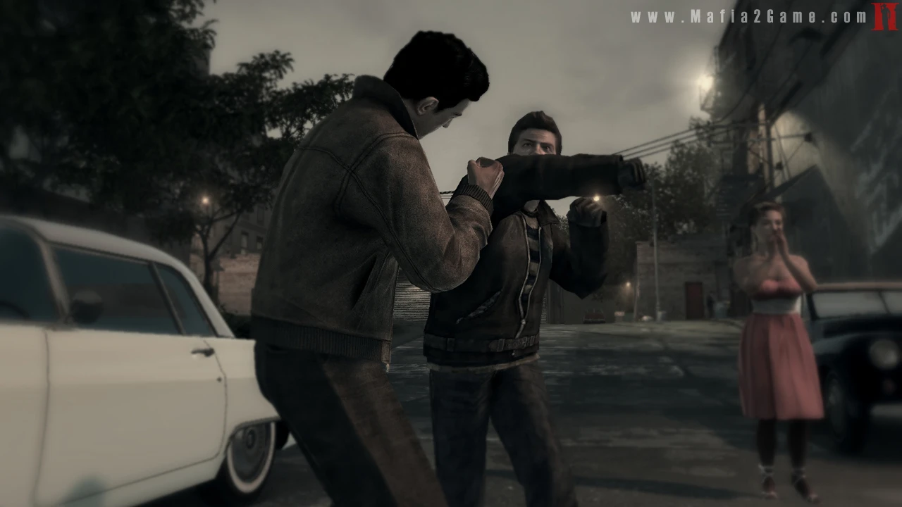 Mafia II - uliczna bójka