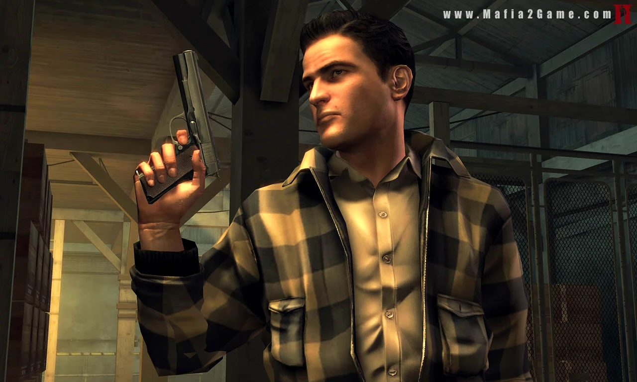 Mafia II - Vito z pistoletem