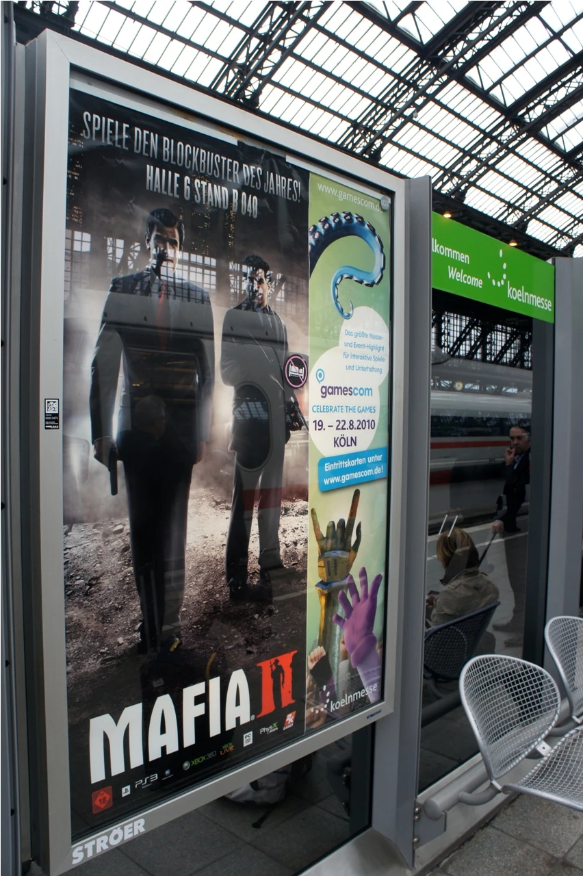 Mafia II - plakat z Gamescomu