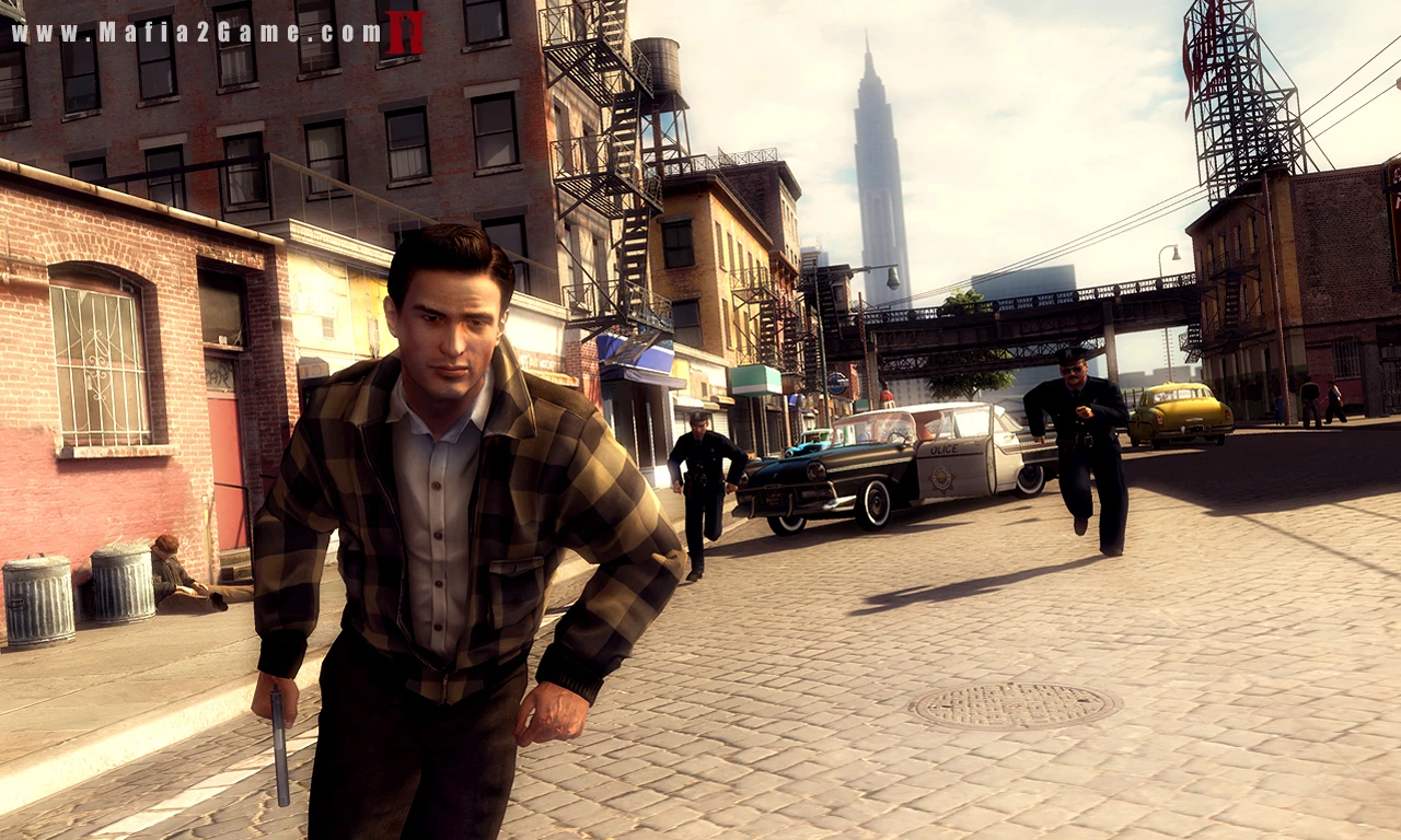 Mafia II - pościg ulicą