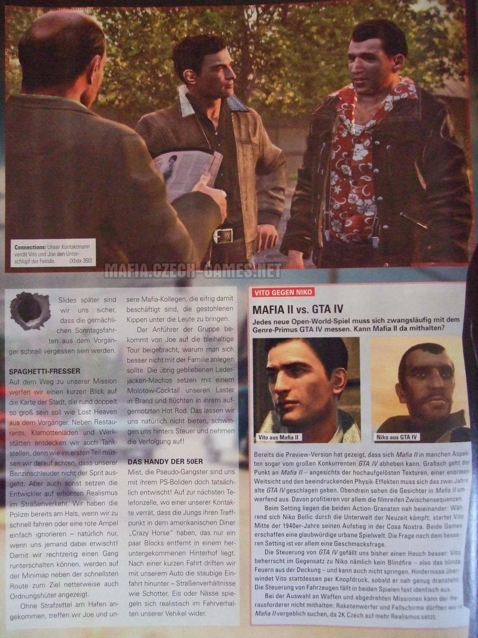 Mafia II - skan Games Aktuell
