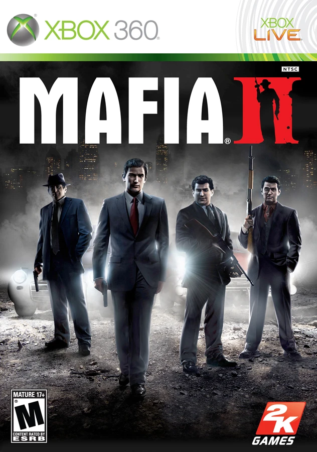 Mafia II - okładka Xbox 360