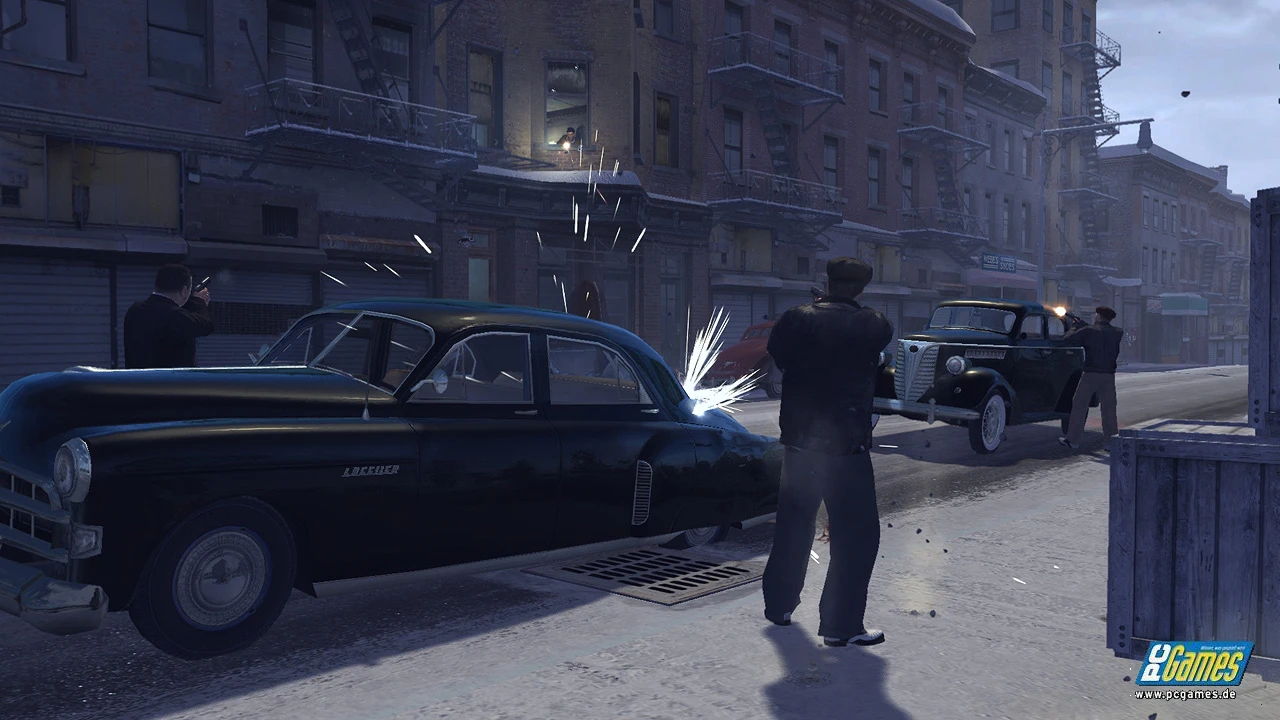 Mafia II - strzelanina z dema