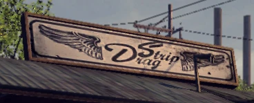 Mafia II - bar Drag Strip (quiz)