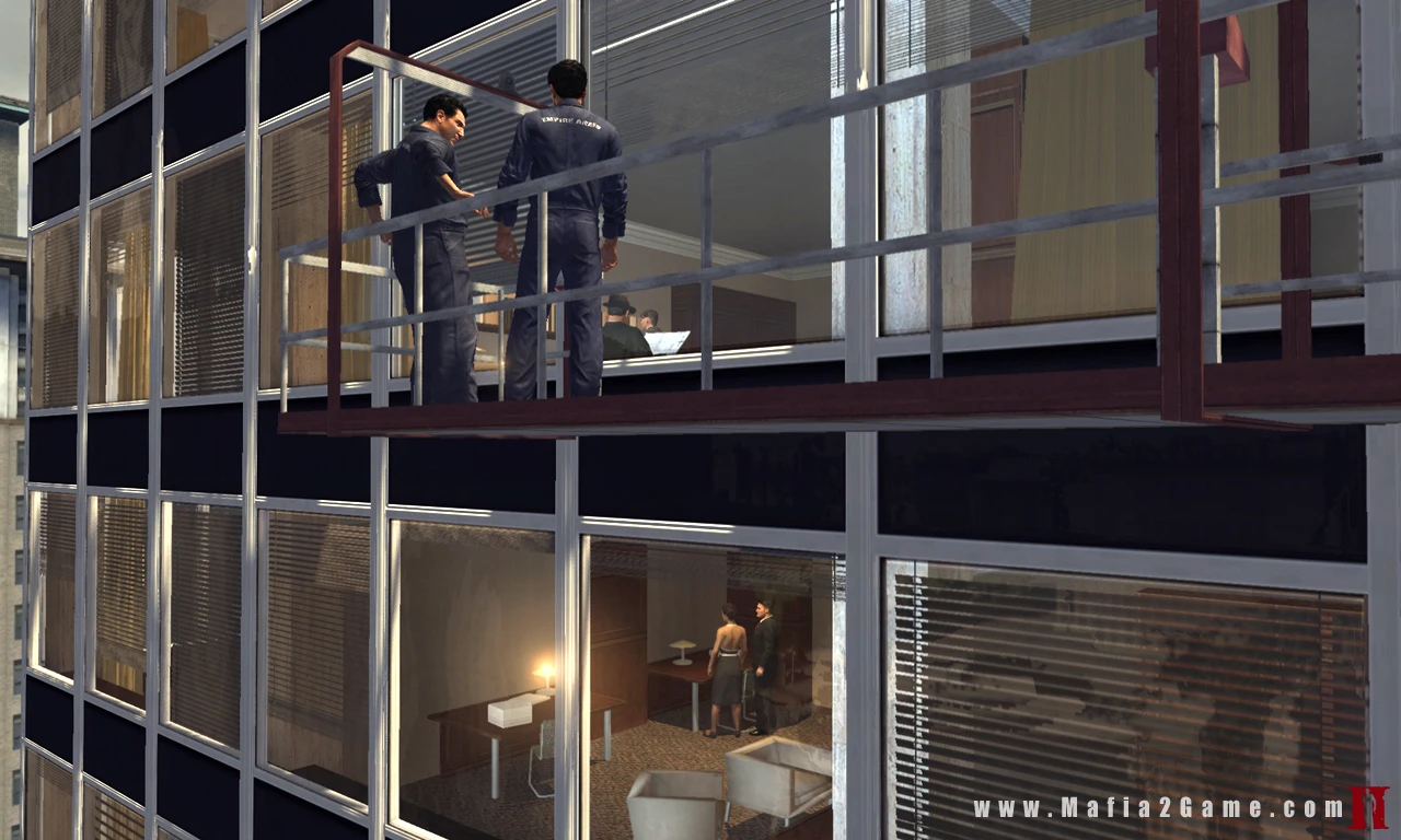 Mafia II - biurowiec w Empire Bay