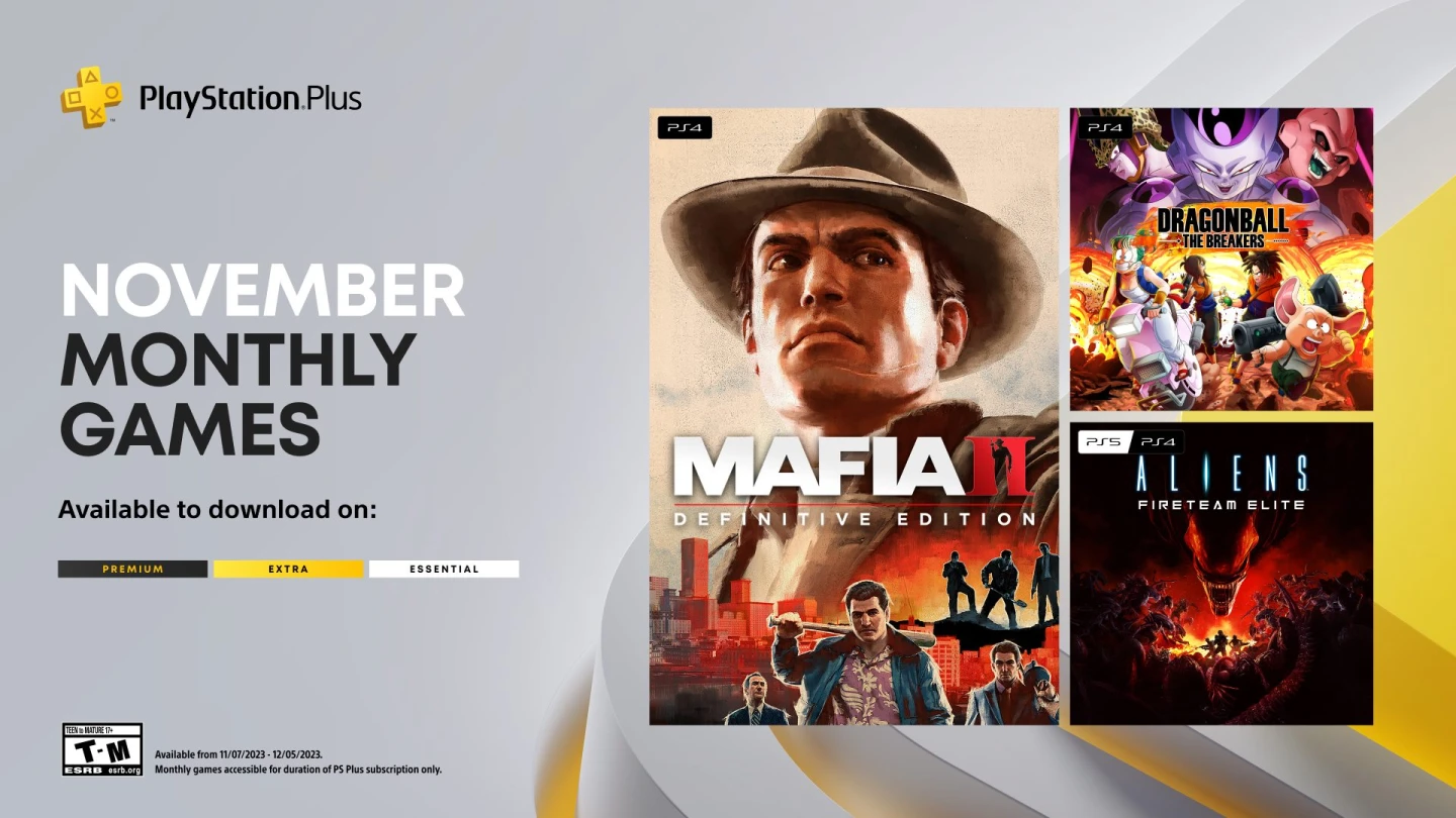 PlayStation Plus, listopad 2023