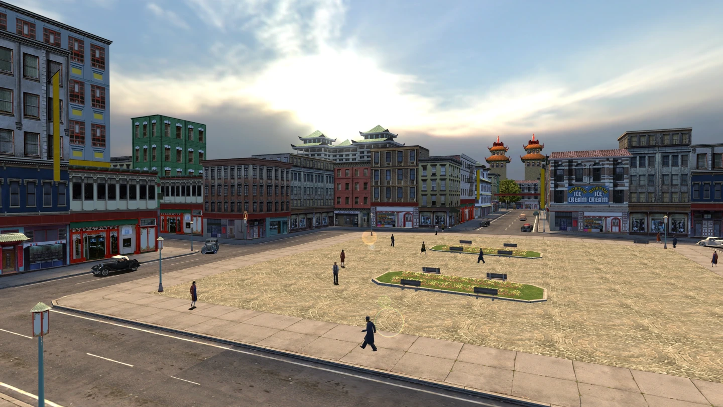 Plac w sercu Chinatown