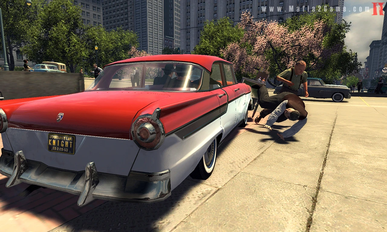 Mafia II - bójka przy aucie
