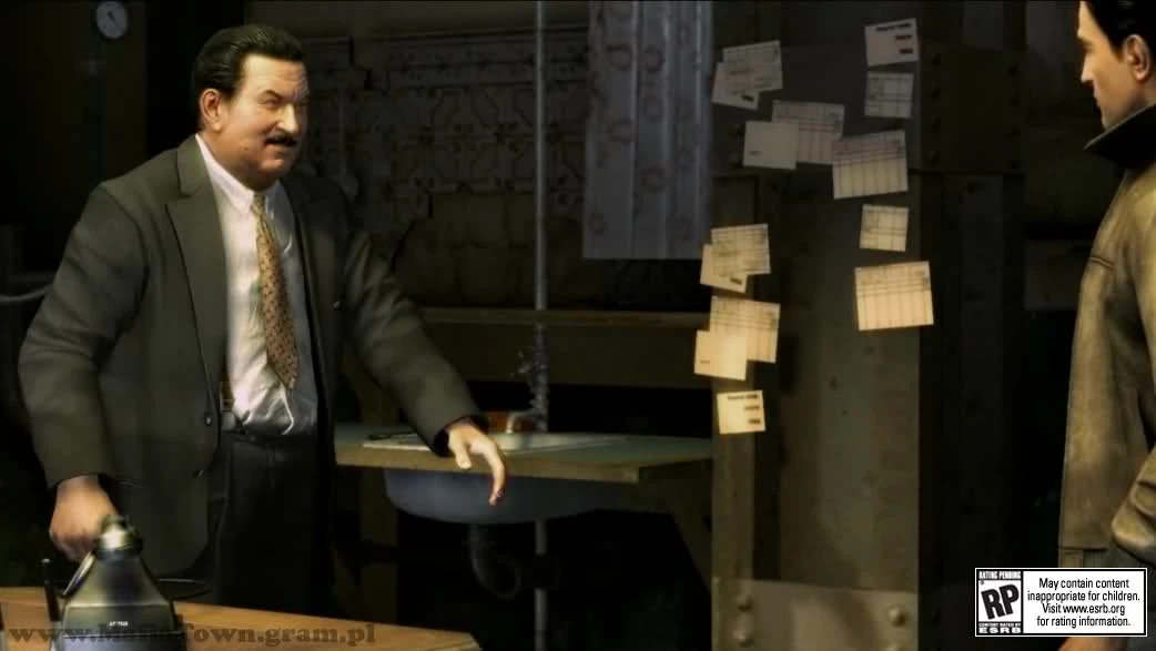 Mafia II - screen z odświeżonej witryny