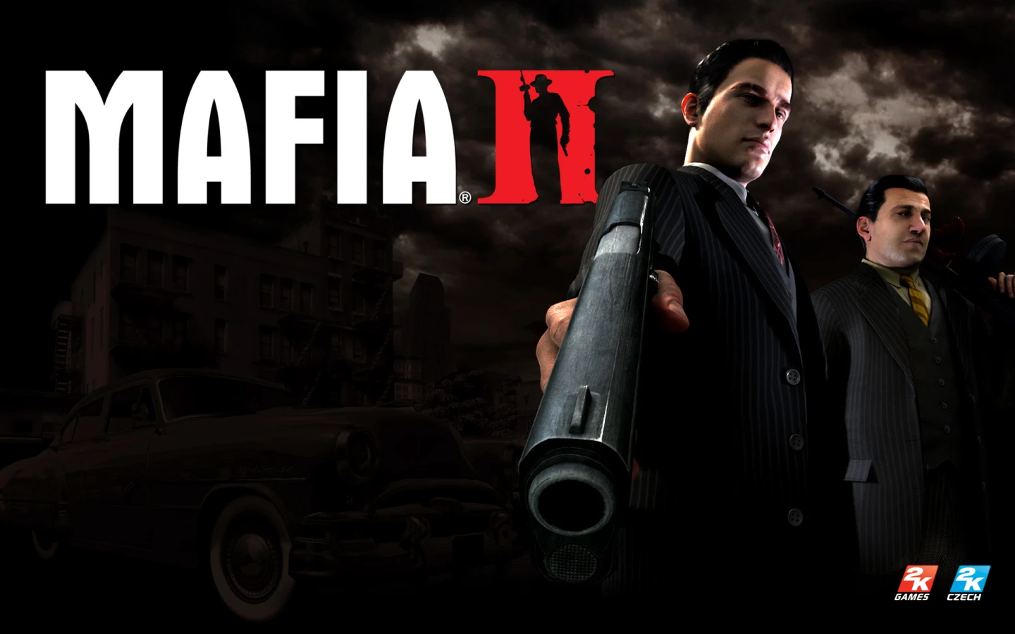 Mafia II - tapeta (Gun)