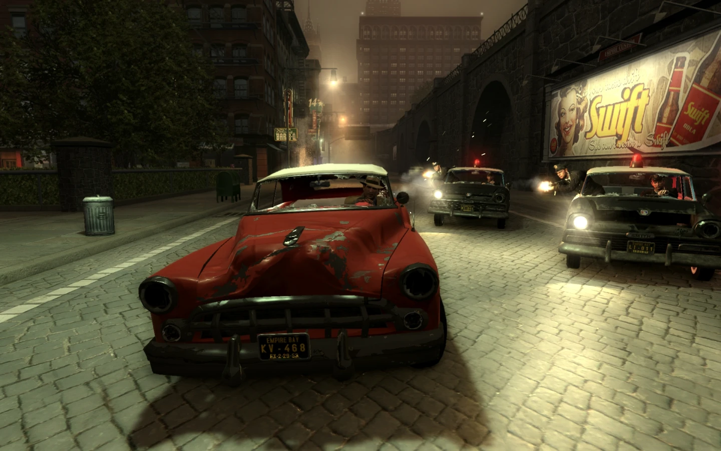 Mafia II: Joe's Adventures - nocny pościg ulicami Empire Bay