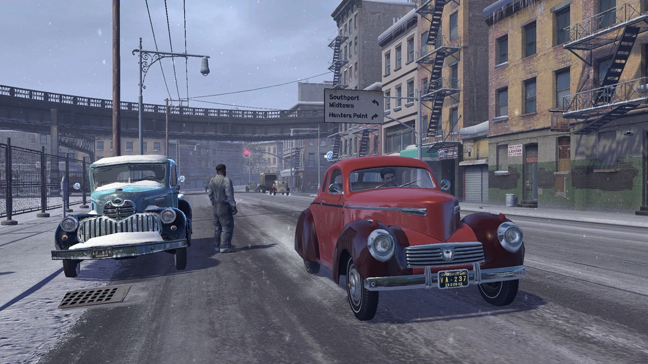 Mafia II - zimowa scena z E3