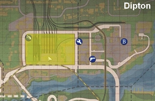 Mafia II - stacja kolejowa w Dipton (quiz)