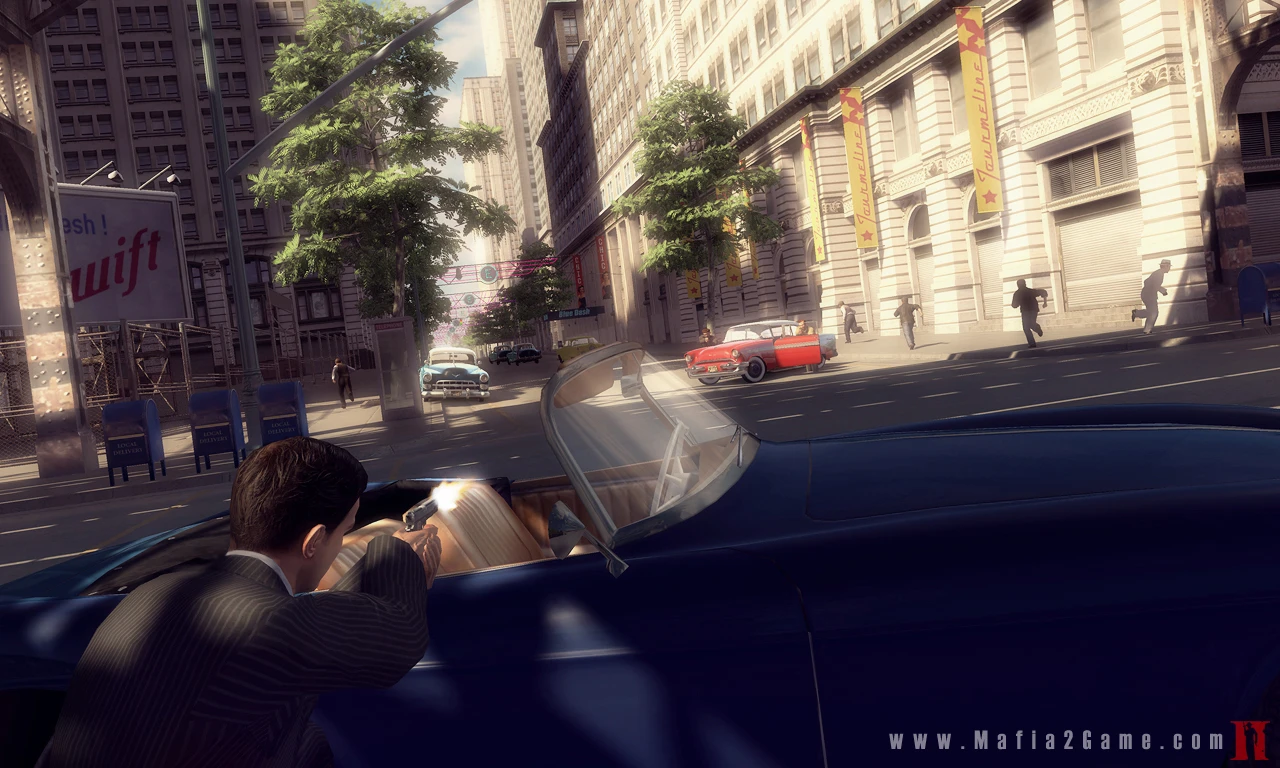 Mafia II - jazda po Empire Bay